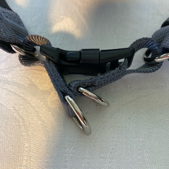 DOG GRAY PADDED STEP IN HARNESS SIZE MED NWT - Picture 2 of 3